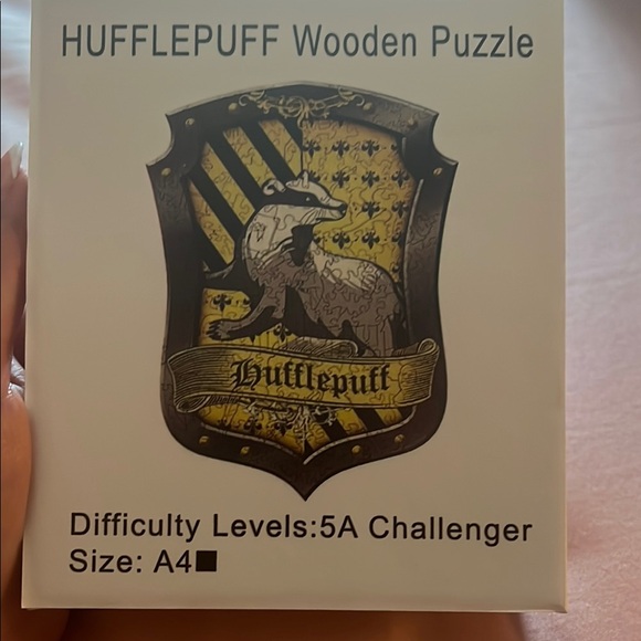 Harry Potter Hufflepuff Projektor-Stift – Mit Haus-Emblem-Projektion, Für Kinder & Fans